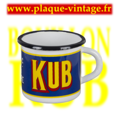 mug émaillé bouillon Kub