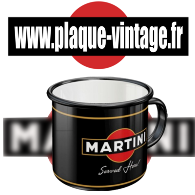 mug émaillé Martini