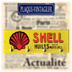 accroche-torchons émaillé Shell