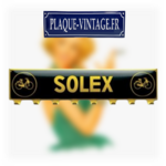 porte-manteau émaillé solex