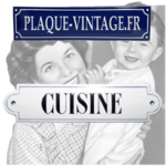 plaque émaillée cuisine