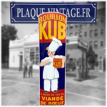 plaque émaillée kub marmiton