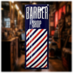 plaque émaillée barber