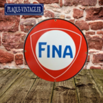 plaque émaillée ronde fina