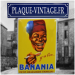 plaque émaillée Banania