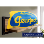 plaque émaillée ancien logo peugeot