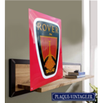 plaque émaillée logo Rover