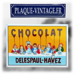 plaque émaillée delespaul-havez