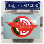 plaque émaillée ducati