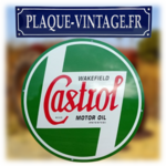 plaque émaillée Castrol