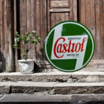 plaque émaillée Castrol wakefield