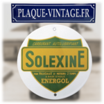 plaque émaillée Solexine bp