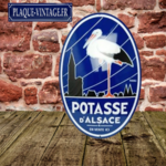 plaque émaillée ovale potasse dalsace