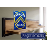 plaque émaillée logo citroen agence