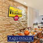 plaque émaillée concessionnaire velosolex