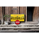 plaque émaillée publicitaire velosolex
