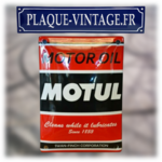 plaque émaillée motul motor oil