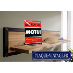 plaque émaillée motul rétro