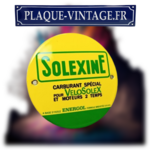 plaque émaillée solexine energol