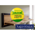 plaque émaillée solexine carburant