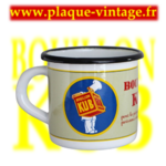 mug émaillé bouillon Kub marmiton