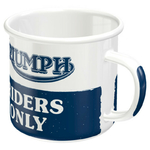 mug émaillé moto triumph