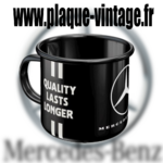 mug émaillé Mercedes truck drivers only