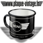 mug émaillé austin mini cooper