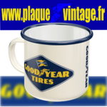 mug émaillé goodyear