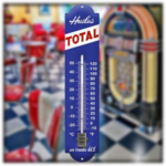 thermomètre émaillé Total