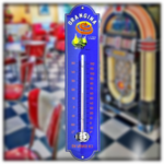 thermomètre émaillé Orangina