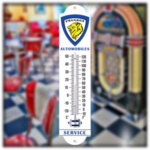 thermomètre émaillé Peugeot
