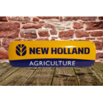 plaque émaillée new holland logo