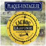 horloge émaillée Cachou Lajaunie