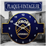 horloge émaillée citroen automobiles