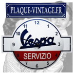 plaque émaillée Vespa