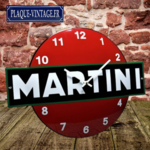 horloge émaillée Martini vermouth
