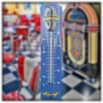 thermomètre émaillé pneus goodyear racing