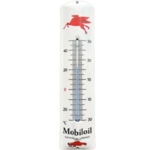 thermomètre émaillé mobiloil pégase