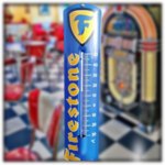 thermomètre émaillé Firestone