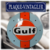 plaque émaillée logo gulf ronde