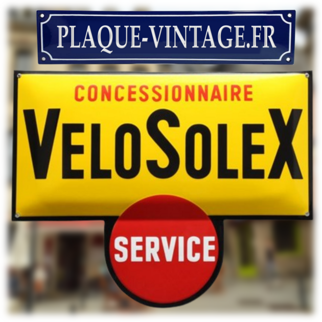 AFFICHE ANCIENNE VUE éclatée VELOSOLEX 1700 de 1958 déco garage