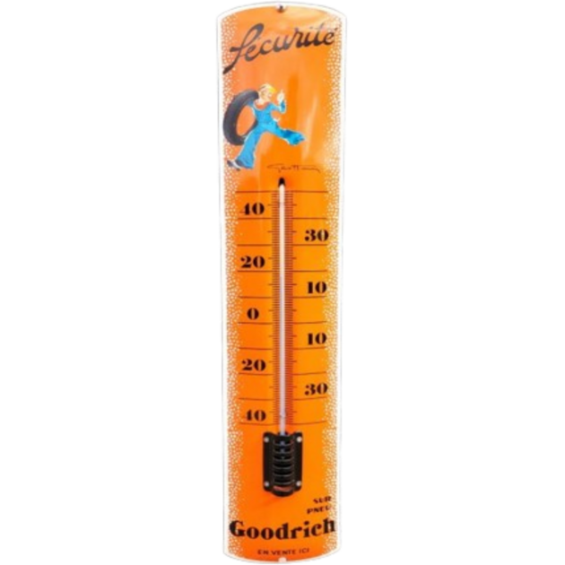 Thermomètre émaillé 30cm Légume NEUF EMAIL 800°C FAB EN FRAN Thermomètre émaillé 30cm Légume NEUF EMAIL 800°C FAB EN FRAN
