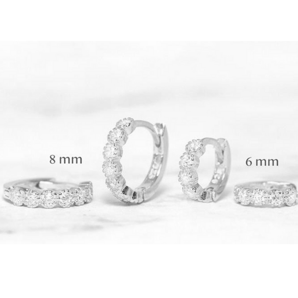 petites boucles doreilles argent zirconium bijoux femme petit prix la selection parisienne 2