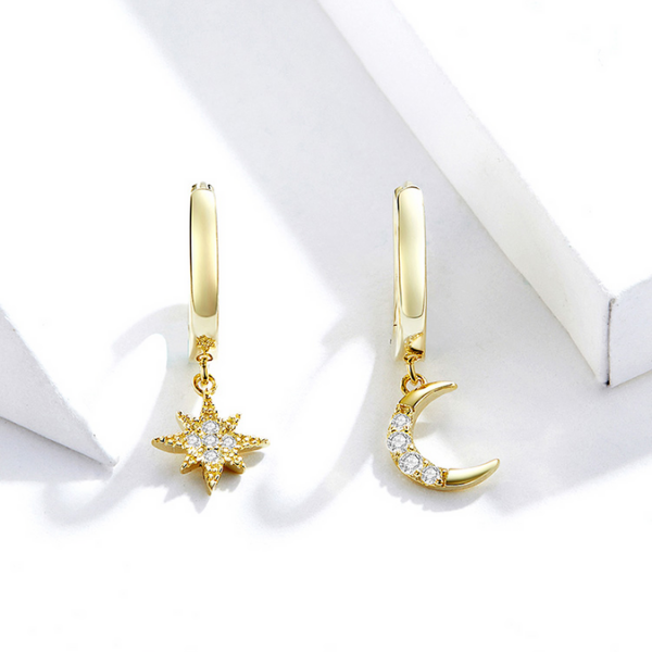 petites boucles doreilles dorées pendantes bijoux fantaisie petit prix la selection parisienne
