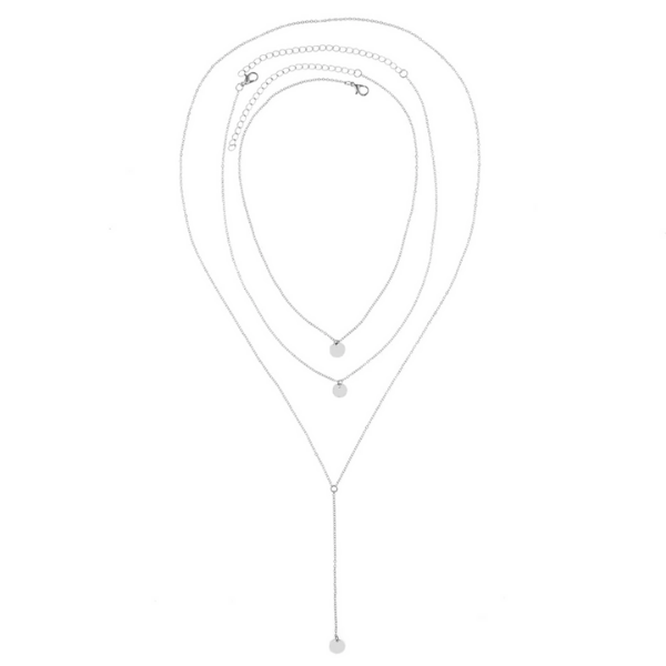 collier sautoir argent multi-rangs petit prix la selection parisienne