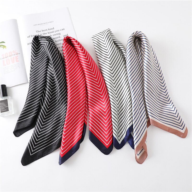 Foulard-carr-en-soie-mode-femme-ch-le-dame-cheveux-cou-Foulard-sac-foulards-imprimer-bandeau