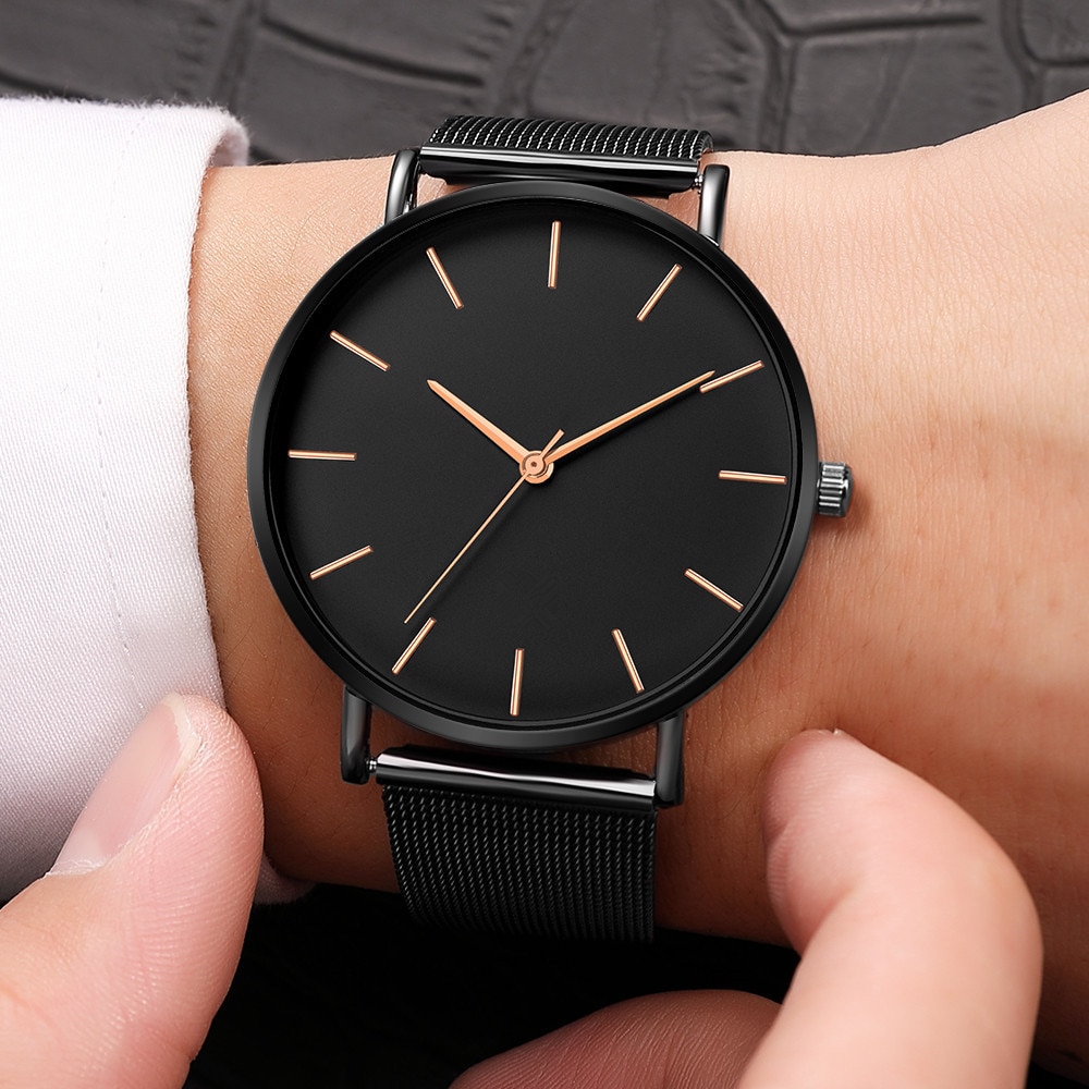 Montres-simples-et-Ultra-minces-pour-femmes-bracelet-tendance-livraison-gratuite