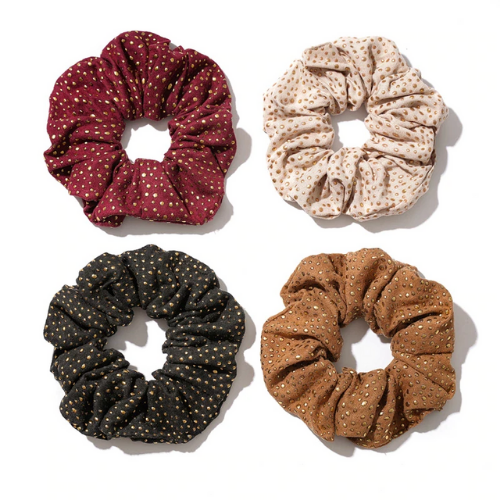 chouchou scrunchie imprimé accessoire cheveux tendance la selection parisienne 5