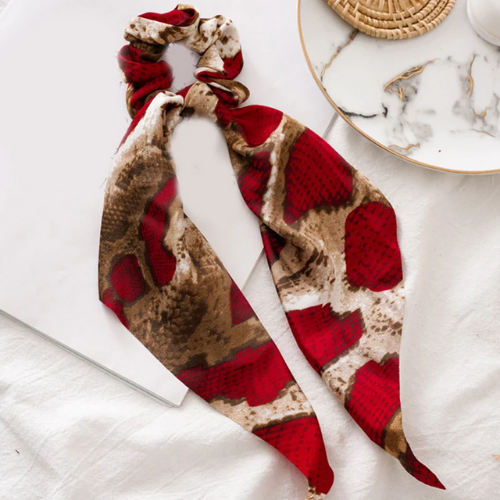 chouchou foulard foulchie imprimé léopard accessoire cheveux tendance 11